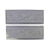 Roman Swirl Tile Border Plastic Craft Mold use with Concrete