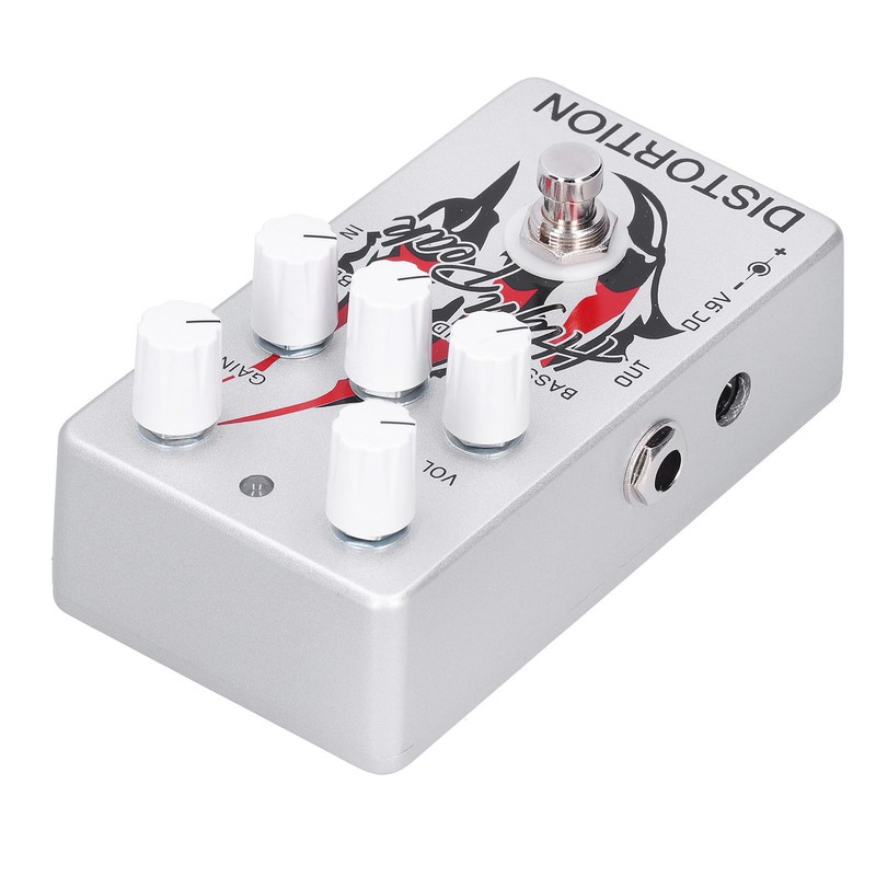 Distortion Pedal Electronic Guitar High Gain Effect Effector 9V DC