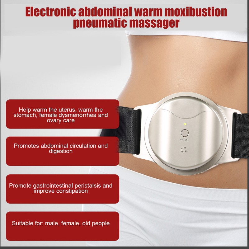 Abdominal Heating Massager Electric Warm Therapy Constant Temperature Massager (100‑240V)US