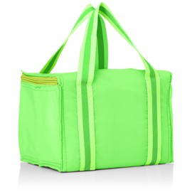 Epios Soloa Thermal Insulated Bag, Green, 11.8 fl oz (350 ml) Cans x 6 Bottles
