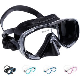 Cressi Estrella - Mask Estrella, Black/Black, One Size, Unisex Adult