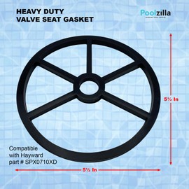 Poolzilla 1 Pack Valve Seat Spider Gasket Replacement for Hayward SPX0710XDM Compatible with Multiport and Sand Filter Valves