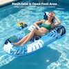 2 Pack Pool Floats Adult Heavy Duty, Inflatable Pool Lounger