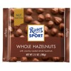 Ritter Sport Milk Chocolate with Whole Hazelnuts 100g/3.52oz (Pack of