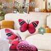 CHELEI2019 15.7" Butterfly Pillow Pink Butterfly Stuffed Animal Plush Toy