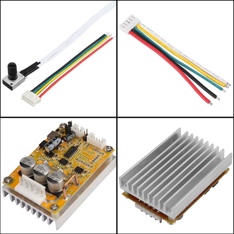 5V‑36V 350W DC Brushless with Hall Motor Controller BLDC PWM