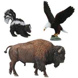 Collecta Wild Animals Set, Animal Figures 3+