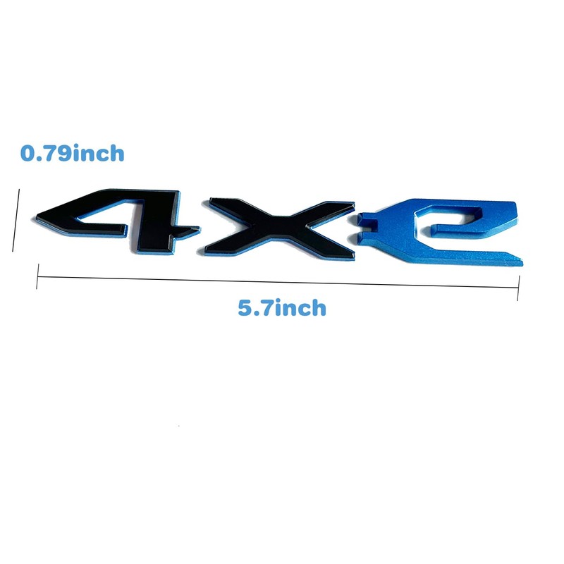 4xe Emblem Replacement for Jeep 2021-2023 Wrangler Rear Swing Gate
