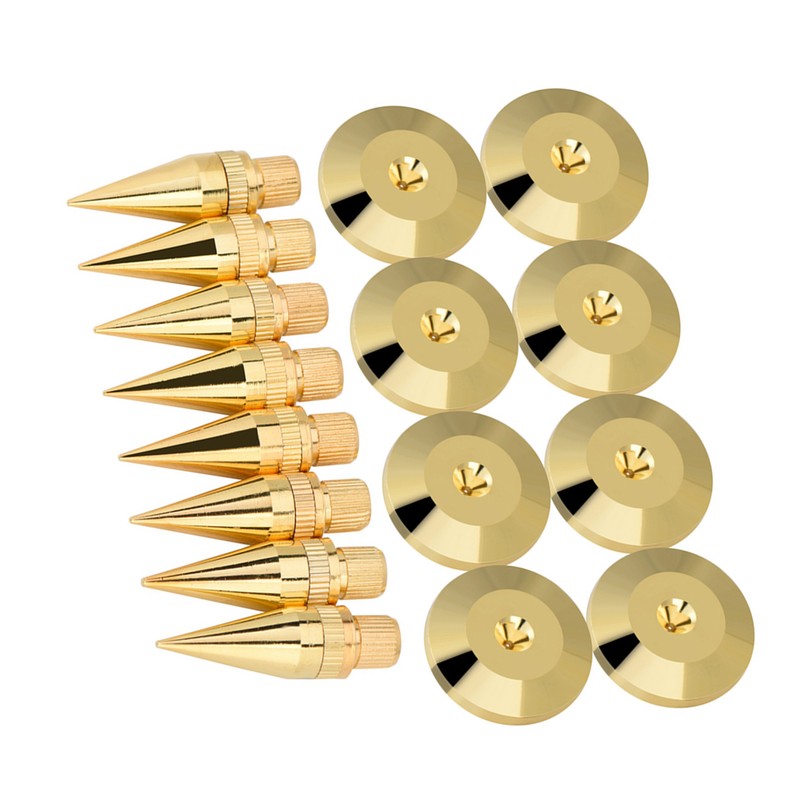 8 Pairs 6 x 36MM Copper Speaker Spike Isolation Stand