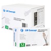 LW Concept Clear Vinyl Exam Gloves for Medical/Food Safe/Cooking/Cleaning/Handling Use