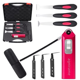 agnirame Windshield Removal Tools,Universal Car Windscreen Quick Release Cold Knife Windshield and car Window Glass Urethane Scraper Tool Set