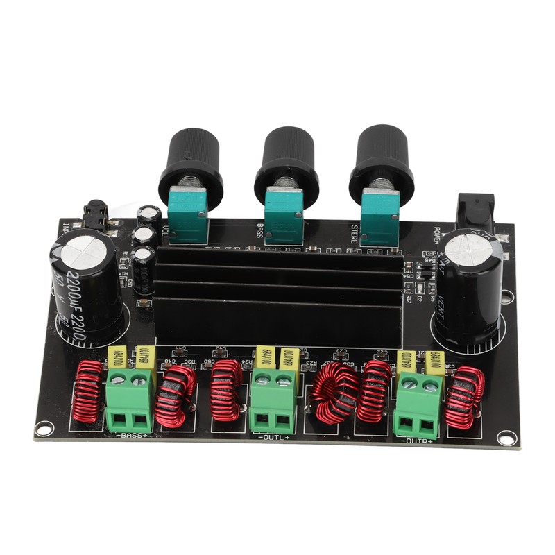 Digital Power Amplifier Board 80W+80W+100W 2.1 Channel Power Amplifier Board
