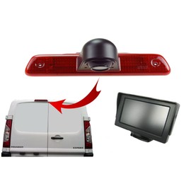 Dolphin Automotive Reversing Camera & 4.3" Dash Monitor Kit for Peugeot Expert 2007-2016. Also Fits Toyota ProAce & Citroen Jumpy