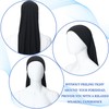 Twistover 2 Pcs Jumbo Dreadlock Cap Hair Dreads Head Wrap