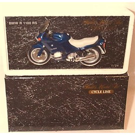 Minichamps Paul's Model Art Cycle Line B.M.W R 1100 RS blue Motorcycle 1.24 scale diecast model