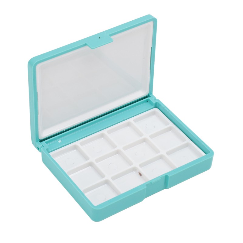2Pcs Portable Watercolor Box Detachable Easy to Clean Compact Mini