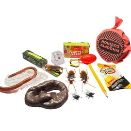 LIUYIDM Pack of 14 Fart Pillows, Joke Items, Pup Cushion Prank Items, Poop Piles, Realistic Small Flies, Joke Items for Adults, April Fool's Day Party & Joke Item