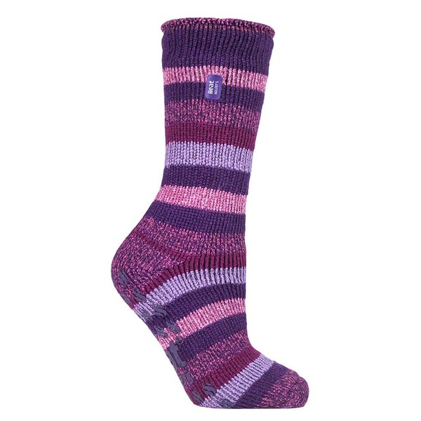 Womens/Ladies Heat Holders Extra Warm Thermal Slipper Socks (2.3 Tog)