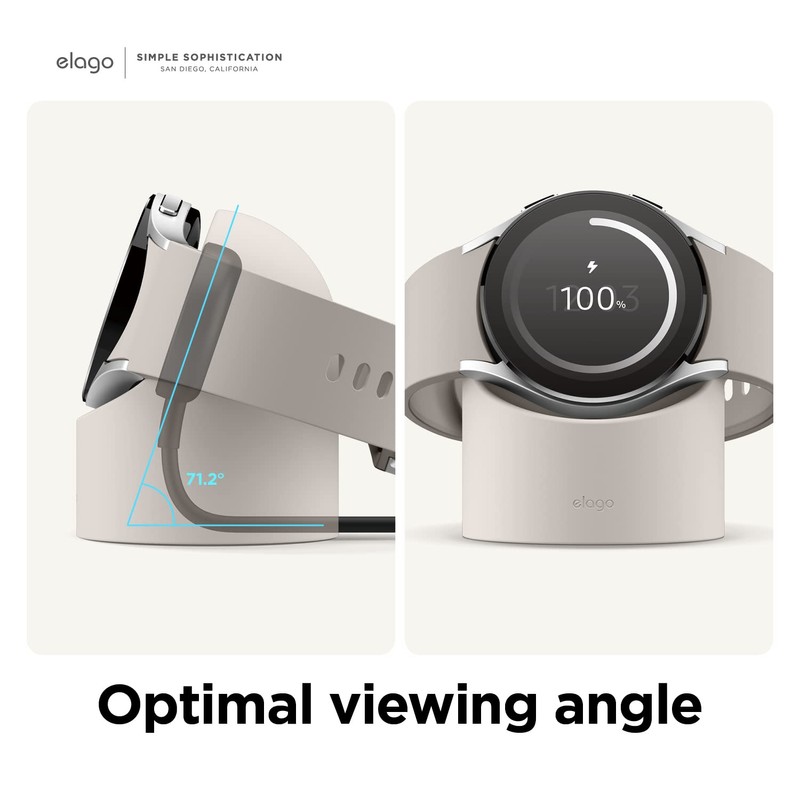 elago Charging Station Compatible with Galaxy Watch 4 / Classic