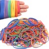 Rubber Bands Assorted Size 0.4bl Colourful Rubber Bands Office Supplies