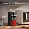 Horavie Mini Single Serve Coffee Maker for K Cup and