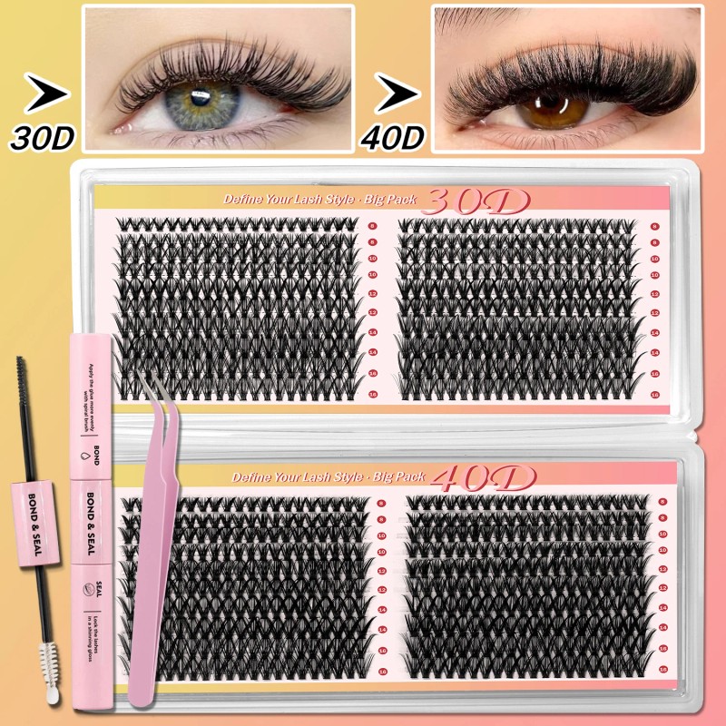 USA Ready to Ship Large Capacity 800pcs Lash Cluster Book