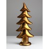 Christmas Tree Christmas Tree Christmas Decoration Ceramic Gold 13 cm