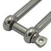 Long D Shackle Stainless Steel 8MM (Marine Boat Rigging Sails