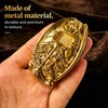 Cicada Shaped Torch Lighter, Refillable Butane Cool Lighters, Gold and