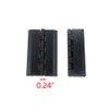 Tulead Acrylic Hinges Black Hinges 2.95"x1.77" Piano Hinges Box Hinges