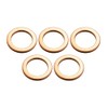 Active 20998005 Crushed Washers, Copper [Inner Diameter 0.4 inch (10