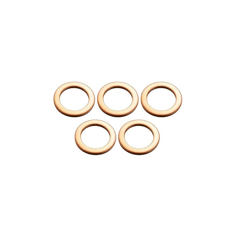 Active 20998005 Crushed Washers, Copper [Inner Diameter 0.4 inch (10