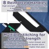 Positioning Bed Pad with Reinforced Handles 43" x 36" Patient