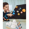 Pllieay Solar System Model Foam Ball Set Includes 14 Polystyrene