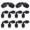 VooGenzek 10 PCS 16mm Drip Irrigation Fittings, Irrigation Elbow Adapter,