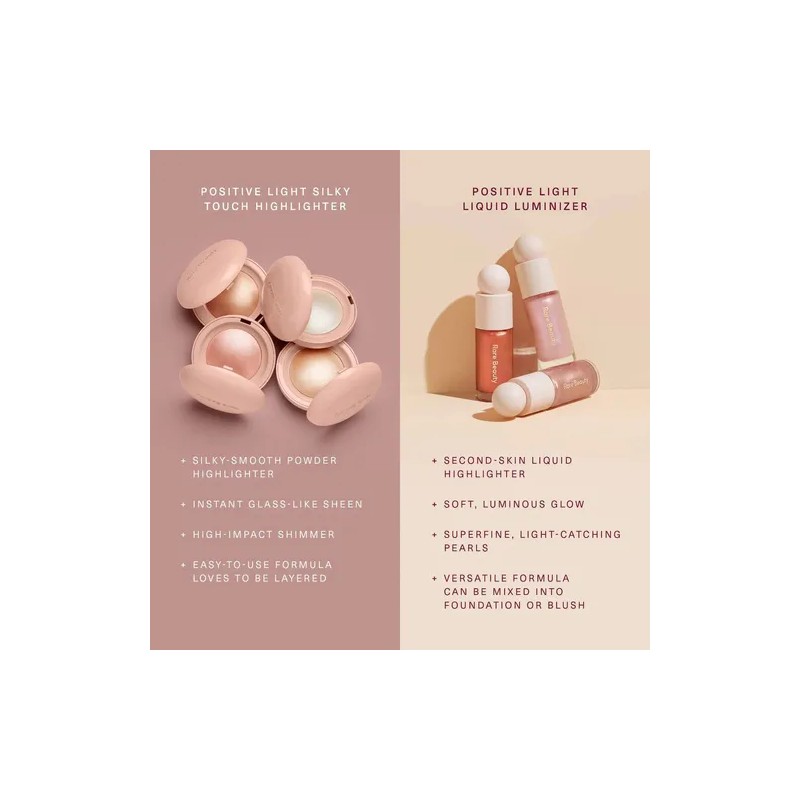 Iluminador Líquido Rare Beauty Positive Light Exhilarate Mini 2.5 Ml