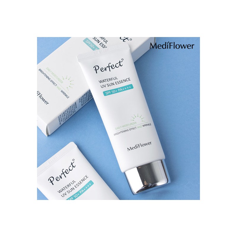 [Mediflower] Perfect Waterful UV Sun Essence 50ml x 4 /