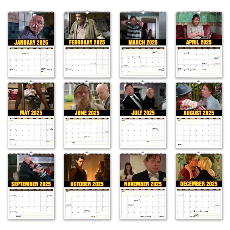 The Calendar King // Ian Beale - 2025 Wall Calendar