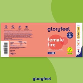 Maca Red - 4000 mg Pure Maca Powder (10:1 Extract) Equivalent to 16,000 mg Maca Root - With Natural Vitamin C - Plus Inositol & Fenugreek - Women's Fire Capsules