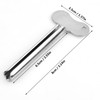 Joyan 3PCS Stainless Steel Toothpaste Tube Squeezers, Tube Key Squeezers,