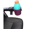 Cup Holder Front Mount for Electric Wheelchair or Mobility Scooter