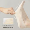 Women’s Lace Invisible Socks - 6-Pairs Cotton Breathable Anti-Slip Boat