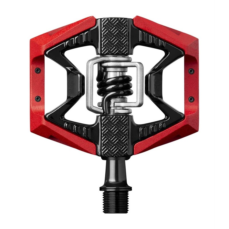 Crankbrothers Doubleshot-3 Pedals, Red/Black