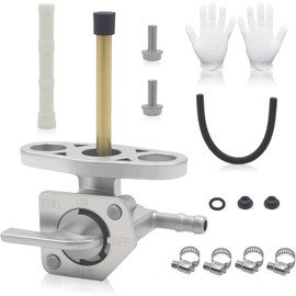 Fuel Valve Petcock Replacement for Hon-da XR50R XR70R XR80R XR100R CRF50 CRF50F CRF70F CRF80F CRF100F, Replace 16960-GEL-701/16950-GCF-671