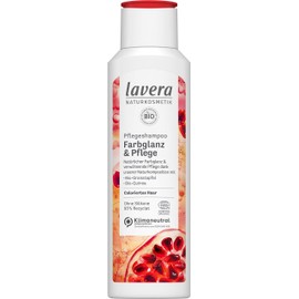 lavera Care Shampoo Colour Shine - Care with Organic Pomegranate & Organic Quinoa - for Coloured & Tinted Hair - Natural Colour Shine - Pampering Care - Natural Cosmetics - Vegan - Organic (1 x 250
