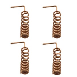 PZRT 4PCS Phosphor Bronze Built-in Spiral High Gain Digital Spring Antenna for Security Smart Home Coil Spring Antenna Shock Absorption Data Transmission 3G