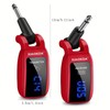 Wireless Guitar System UHF Wireless Transmitter Receiver for Electric Guitar Bass Acoustic