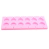 EPYHREHM 12-Cavity Round Silicone Chocolate Molds Lollipop Hard Candy Mold