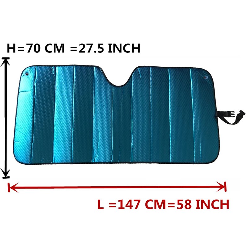 Car Windshield Sunshade-Thicken 5-Layer Bubble Block Heat and Sun UV