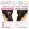 Tangdira Spiral Hair Bobbles Set of 5 Waterproof for Women